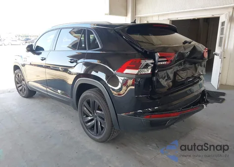 2021 Volkswagen Atlas Cross Sport 3.6L V6 Se W/Technology z USA, uszkodzony, nr VIN 1V2JE2CAXMC239595